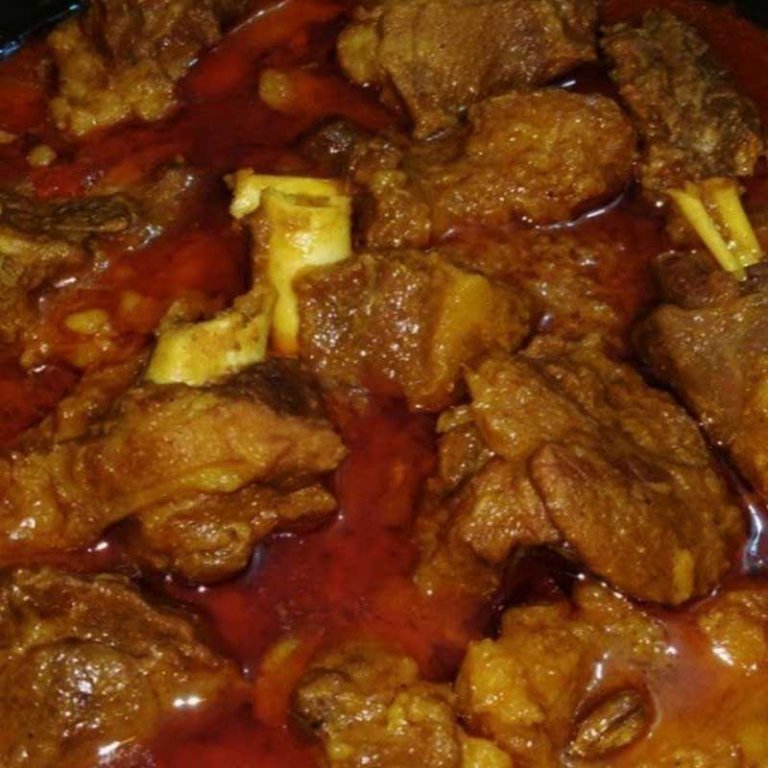 কাঁঠালের বিচি + চুই ঝালে – দেশি মুরগি