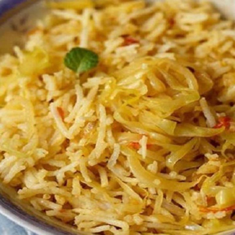 বাঁধাকপির পোলাও